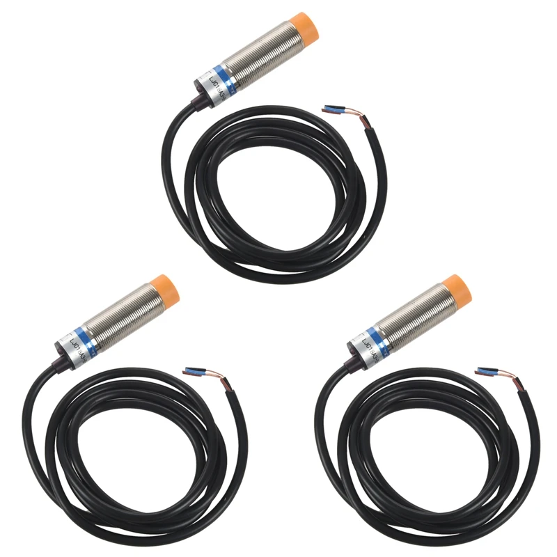 

3X LJC18A3-H-Z/BX 1-10Mm Capacitance Proximity Sensor Switch NPN NO DC 6-36V 300MA