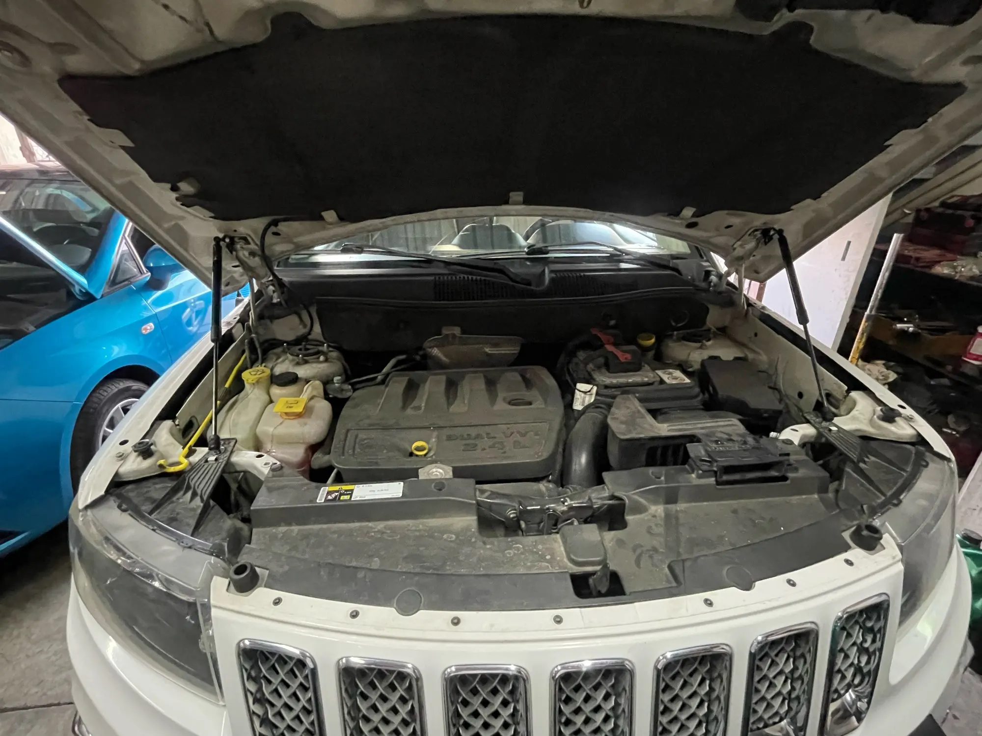 Газовые стойки капота для Jeep Compass MK49 2007-2017 передняя часть подъемный стержень