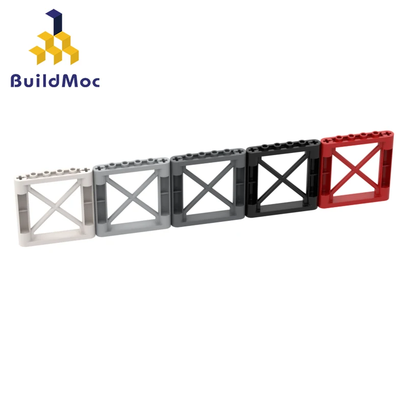 

10PCS High-Tech Assemble Particle 64448 1x6x5 Strut Frame Brick Building Block Replaceable High-Tech Part For Children