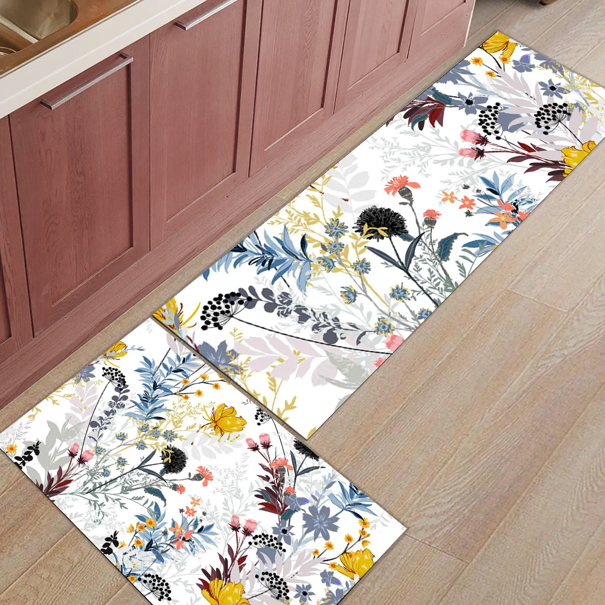 

2 шт./комплект, коврик для ванной и кухни с изображением одуванчика