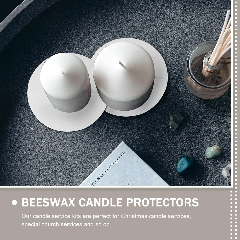 Свечи защита от капель бумажный лоток для бош складной держатель столов белые