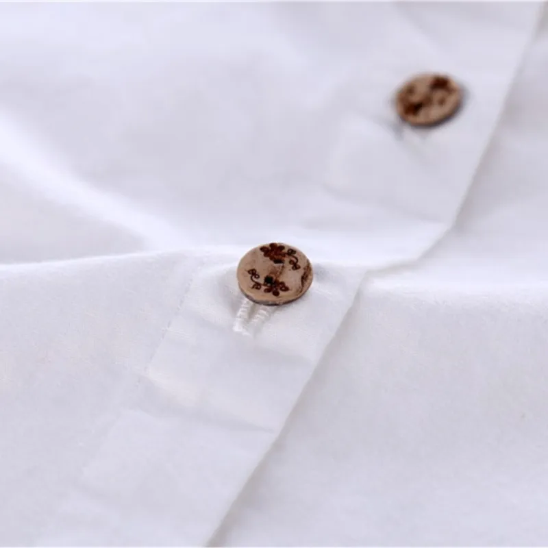 Блузка женская с длинным рукавом 100% хлопок на пуговицах