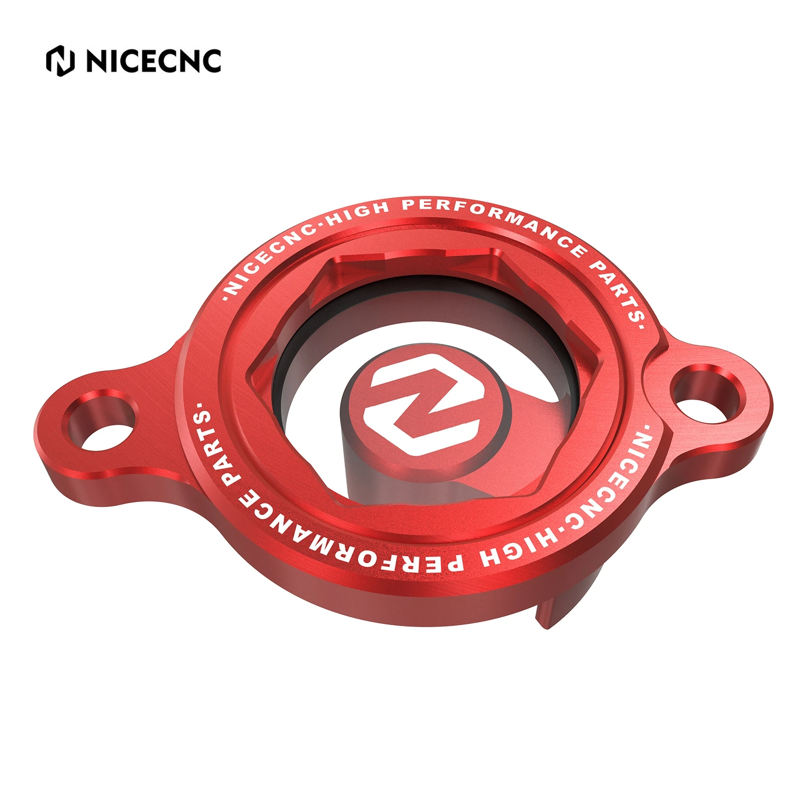 

NiceCNC Motorcycle Engine Oil Filter Cover Cap For Honda CRF250R CRF450R CRF 250 450 R L RX RL RWE Transparent Oil Filter Guard