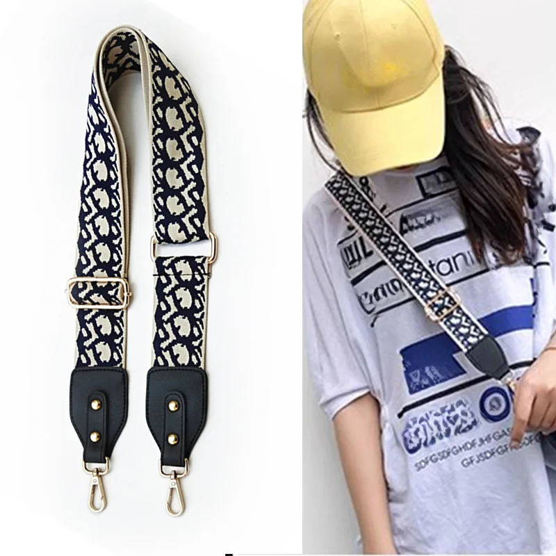 

Bag Parts Accessories Shoulder Strap for Handbags Adjustable Bag strap Belt Wide Rainbow Purse Strap for Bag Replaceme