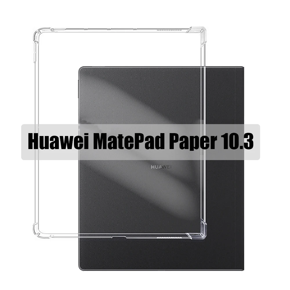 Soft Silicone Tablet Case For HUAWEI MatePad Paper 10.3 inch HMW-W09 Ink Scree Tablet protection hard shell E-book back shell