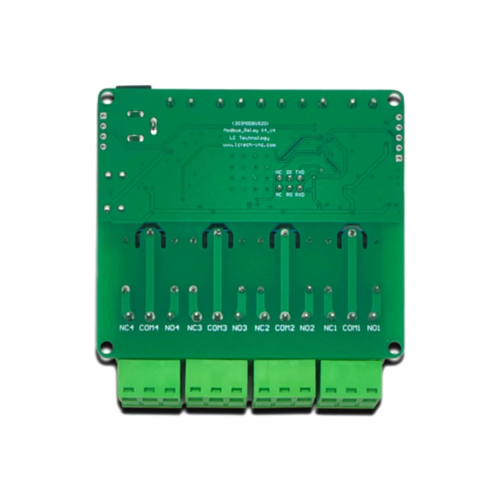 Релейный модуль Φ Modbus RTU 1/2/4 каналов поддерживает интерфейсы RS485/TTL DC7-24V с релейным