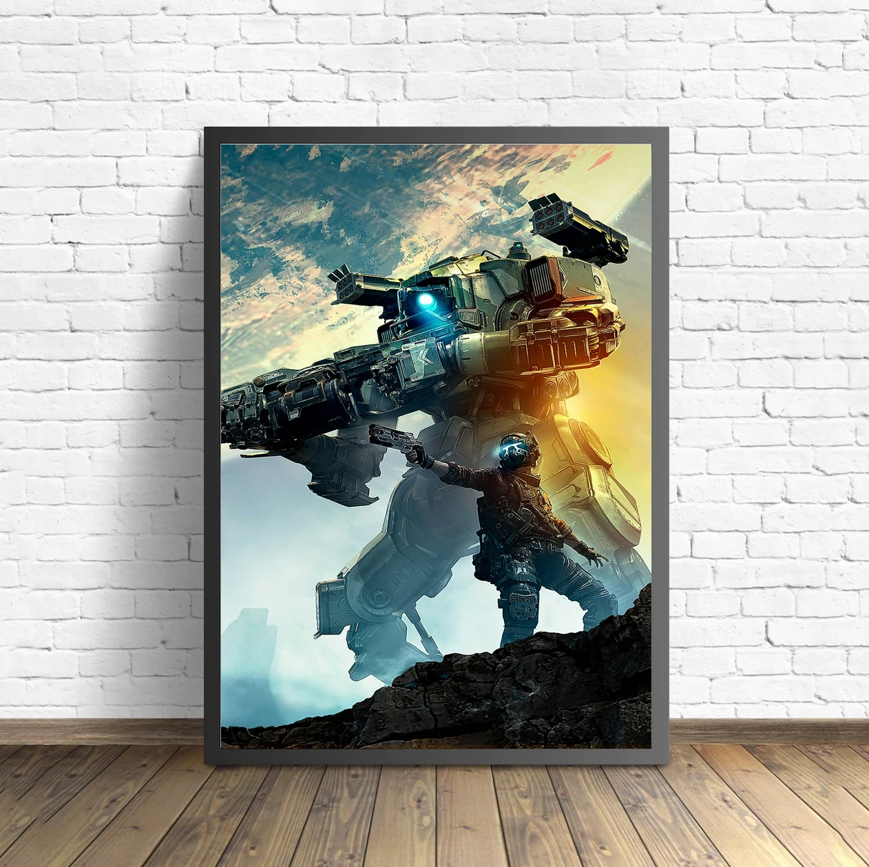 Titanfall 2 плакат для видеоигр ПК PS4 эксклюзивная Ролевая Игра игра Холст Картина