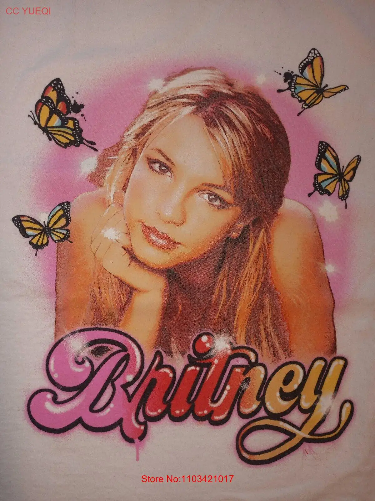 Винтажная 2022 хрупкая футболка размер маленький... 19 ячеек.