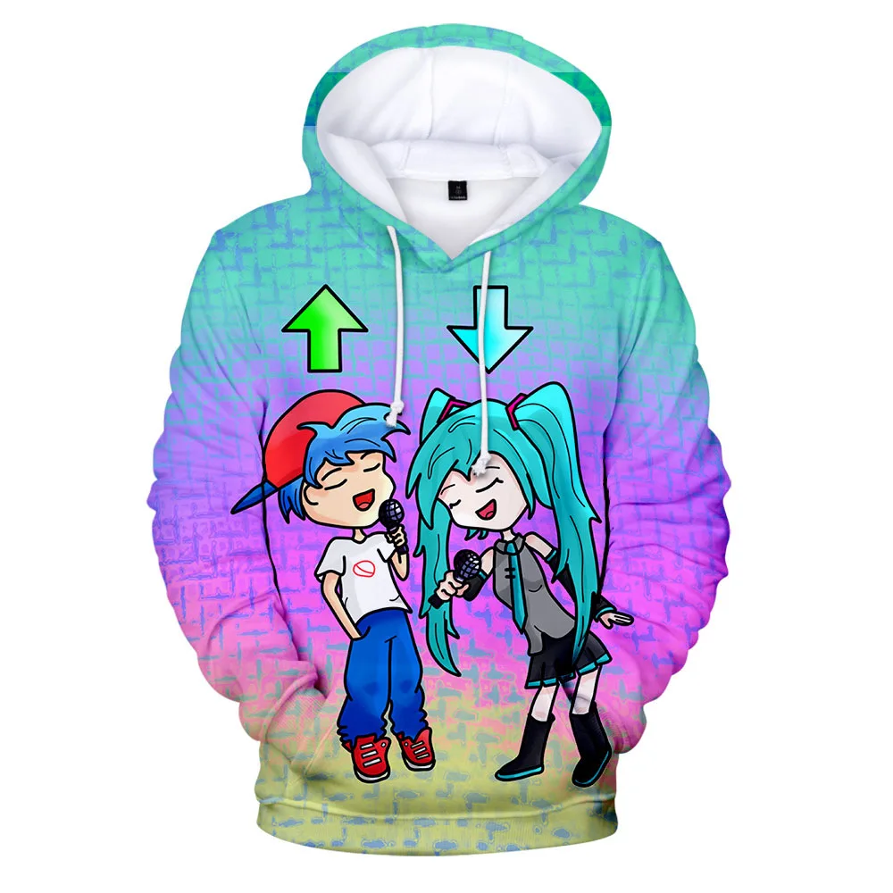 

New Friday Night Funkin 3D Print Hoodies print Casual Style Women/men Pullovers Hot Sale comfatable hooded Kawaii Kids
