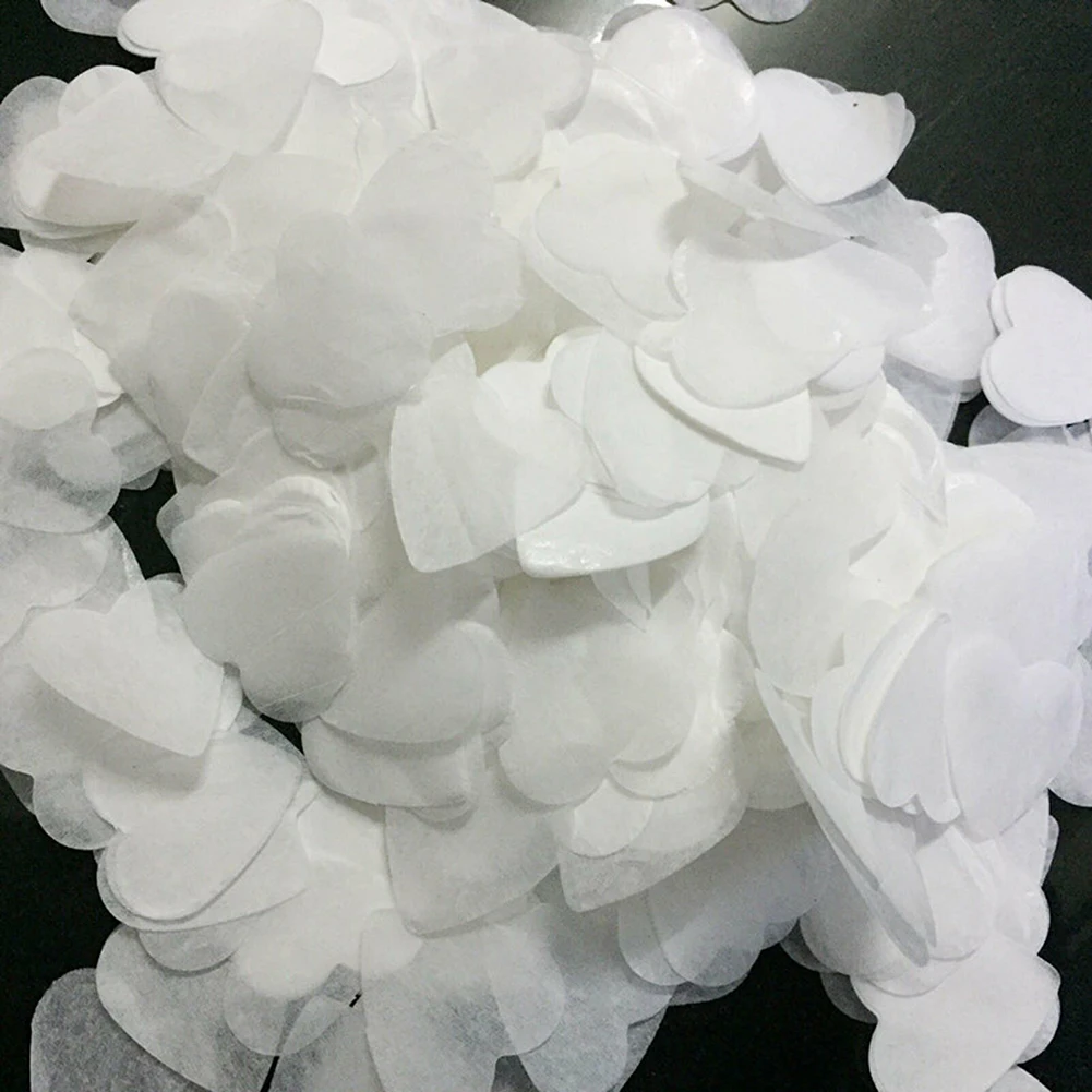 

DIY Celebration Paper Confetti Birthday DIY Celebration 100g Biodegradable Tissue Paper White 0.98 Inch Durable