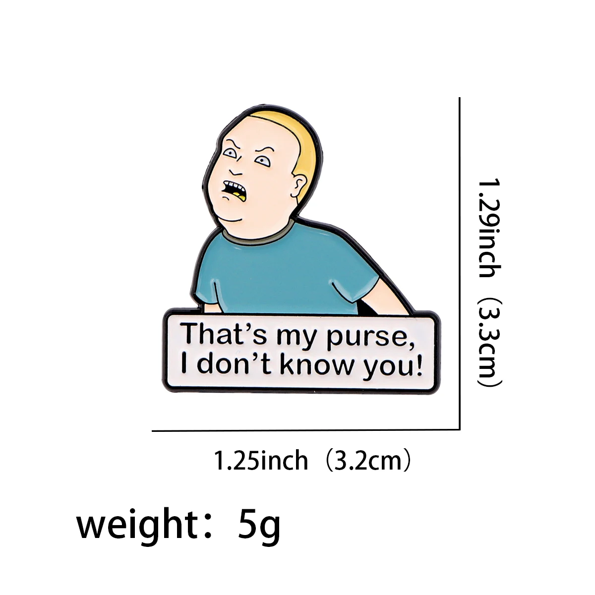 Это мой кошелек эмалевые булавки индивидуальные броши значки на лацкане