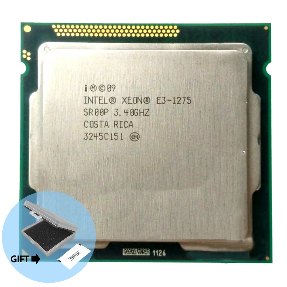 

Процесintel Xeon E3-1275, E3 1275, e3 1275, четырехъядерный процесlga1155, десктопный процес, рабочий сор