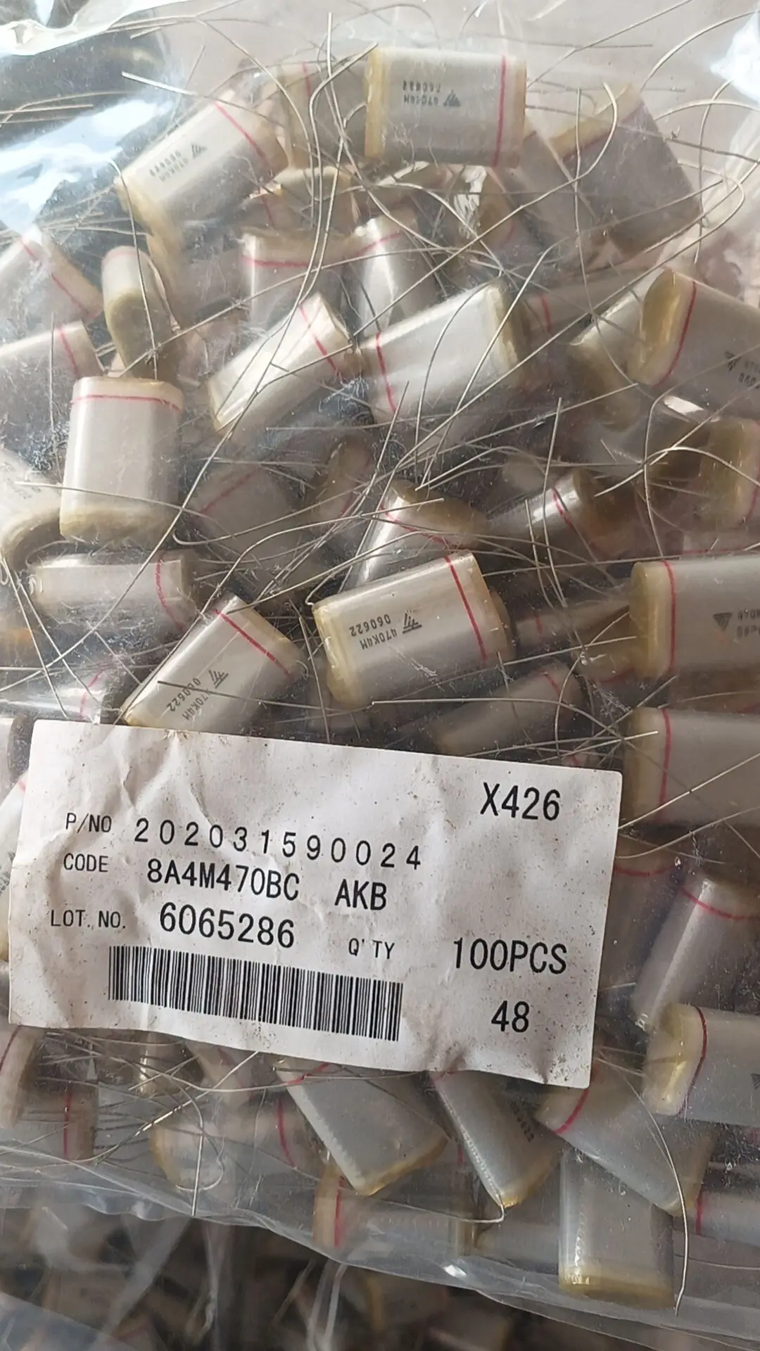 10 шт. новый ультра-Высоковольтный пленочный конденсатор 8A4M470BC 47PF 35KV DC 20x30x10mm