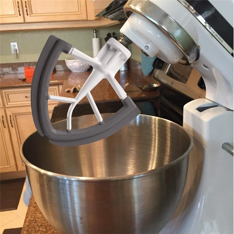 Mixer Attachments Flex Edge Beater Fits Tilt-Head Stand For 4.5-5 QT Kitchenaid | Dessert Tools