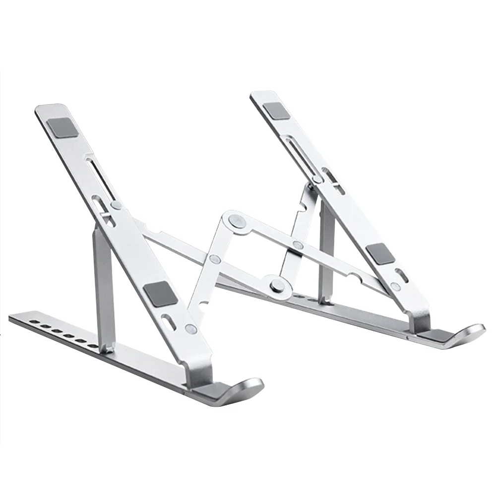 

Hollow Laptop Stand Aluminum Alloy Adjustable Foldable Laptop Cooling Rack