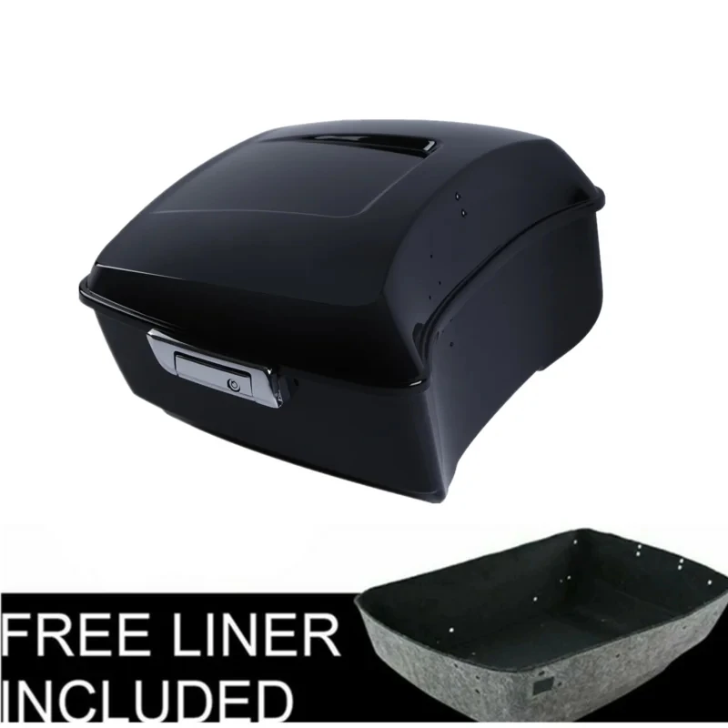 

Защелки багажника King 13,7 дюйма, подходящие для Harley Touring Road Glide 2014-2024, багажник мотоцикла, хвостовой ящик