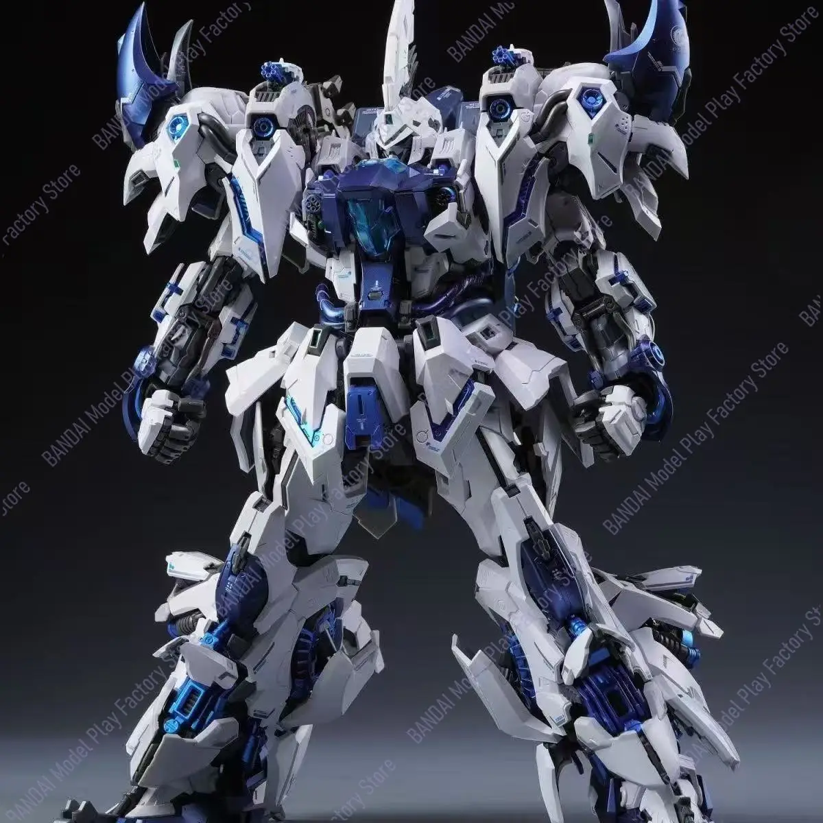 Фото В наличии: Infinite Nova Infinite Dimension 1/100 RMD Series Polar Shark — сборная модель меха, коллекционная игрушка из ПВХ №5
