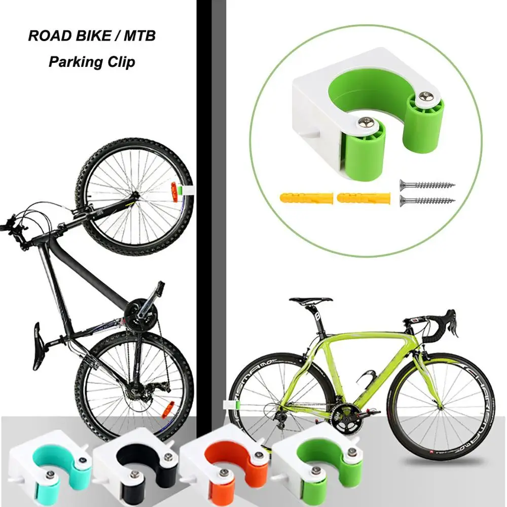 

The New Road Bike Wall Mount Hook Bicycle Parking Buckle Portable Wall Rack Indoor Vertical Bracket for Racing Bicycle