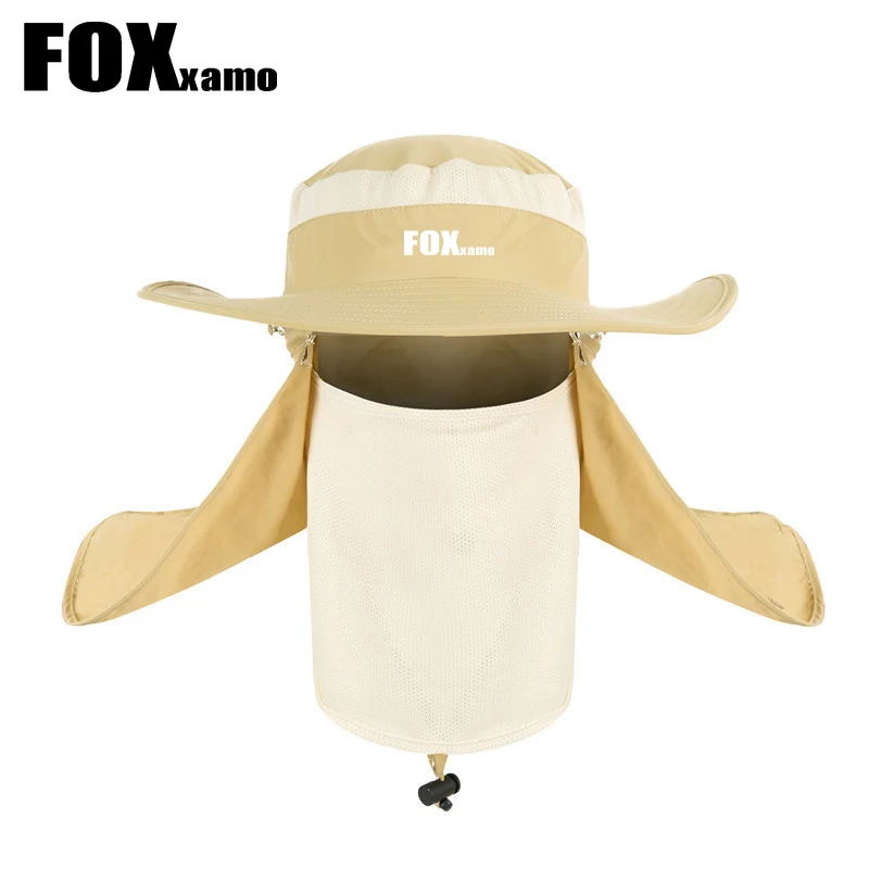 Summer Outdoor Sports Fishing Hat Sunscreen Uv Protection Breathable Sunshade Waterproof Quick-Drying Cycling Caps