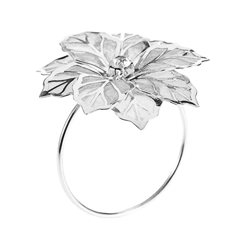 

6 упаковок, кольца для салфеток, золотые салфетки для украшения стола, свадьбы, ужина, фотообои, украшения своими руками, серебряные