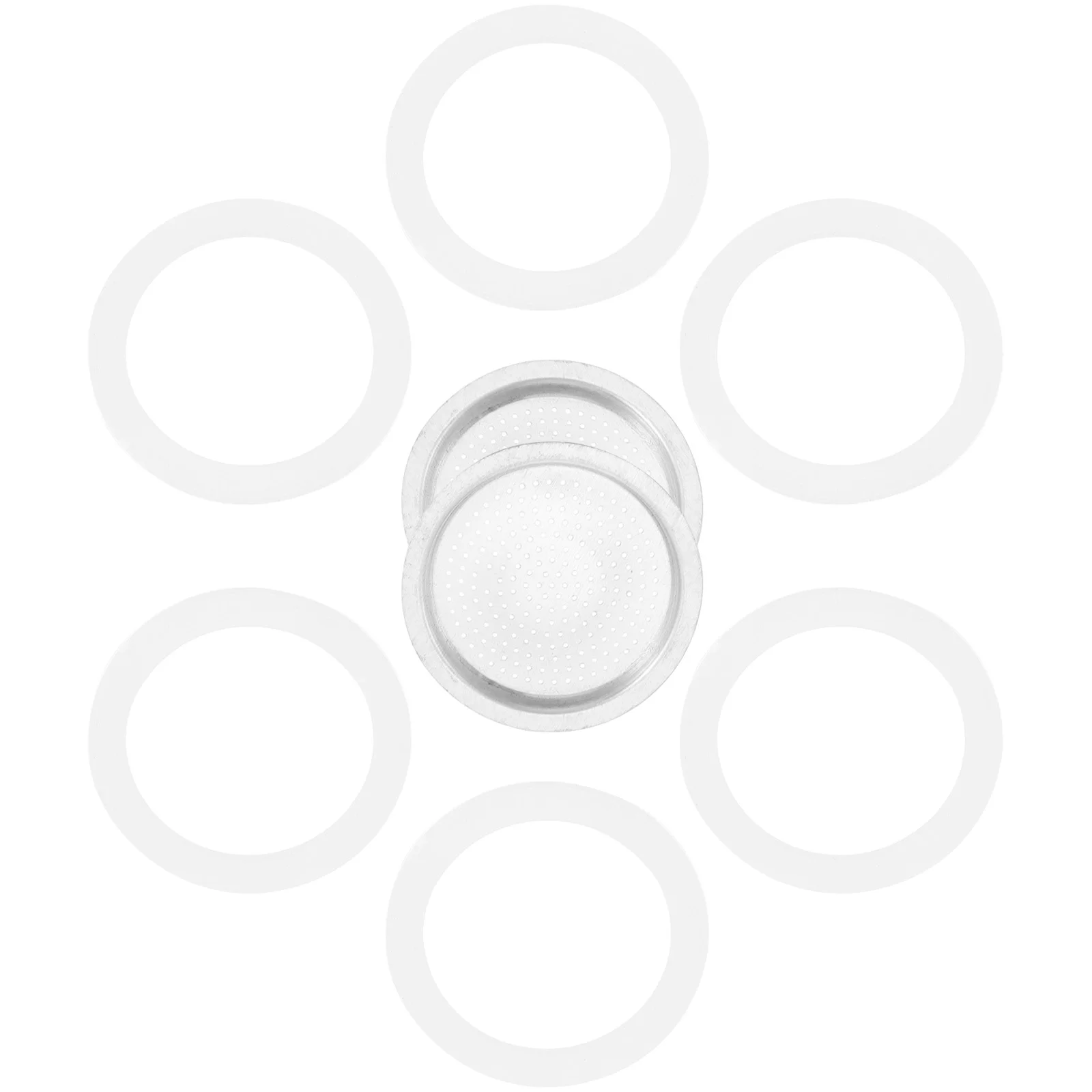 

Coffee Gasket Machine Ring Espresso Seal Maker Pot Replacement Head Makers Filter Accessories Mocha Pots Tea Rings Supplies Part