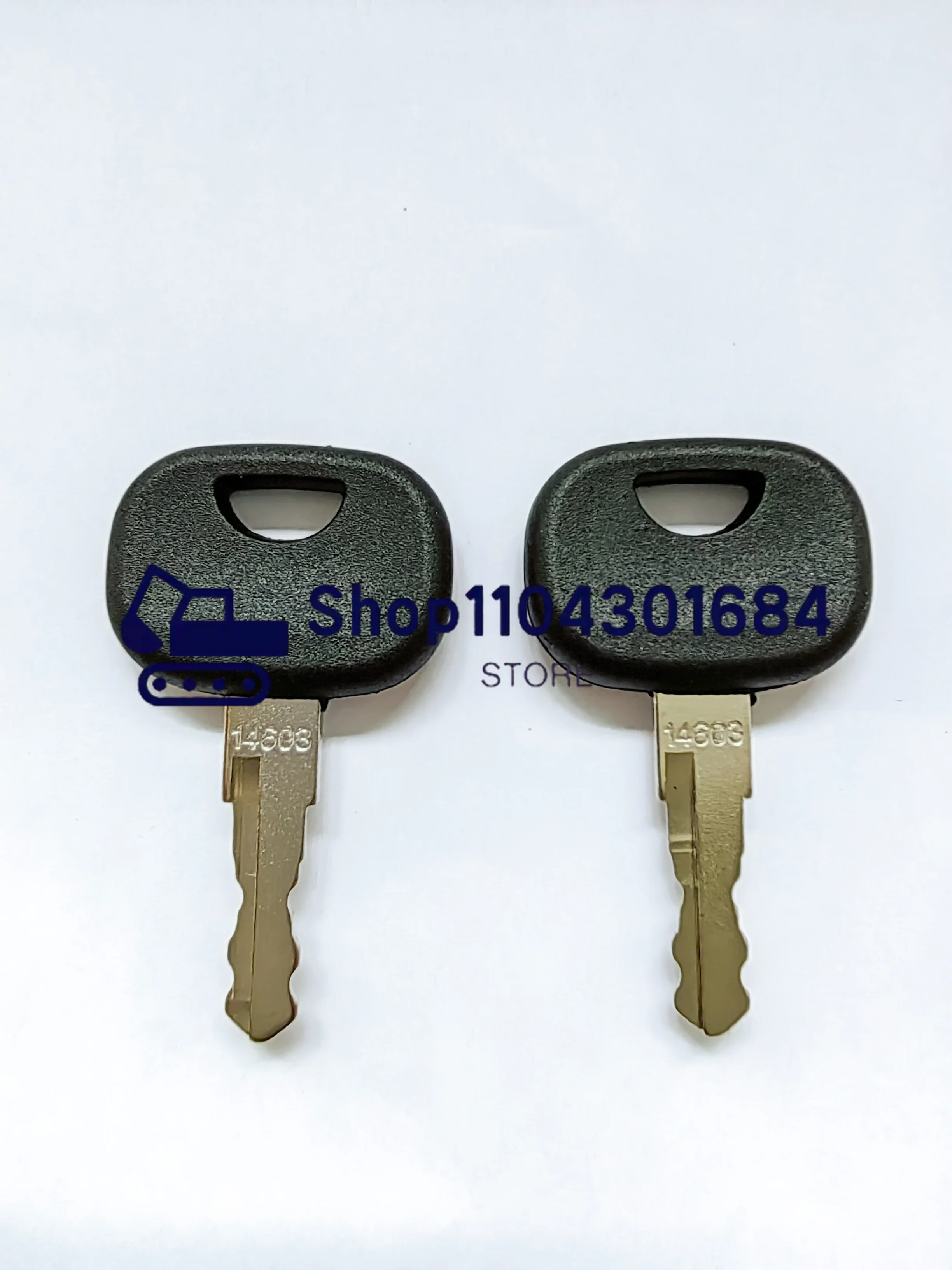 2 шт. 14603 ключ зажигания для экскаватора JCB Bomag New Holland Terex Vibromax Skytrack