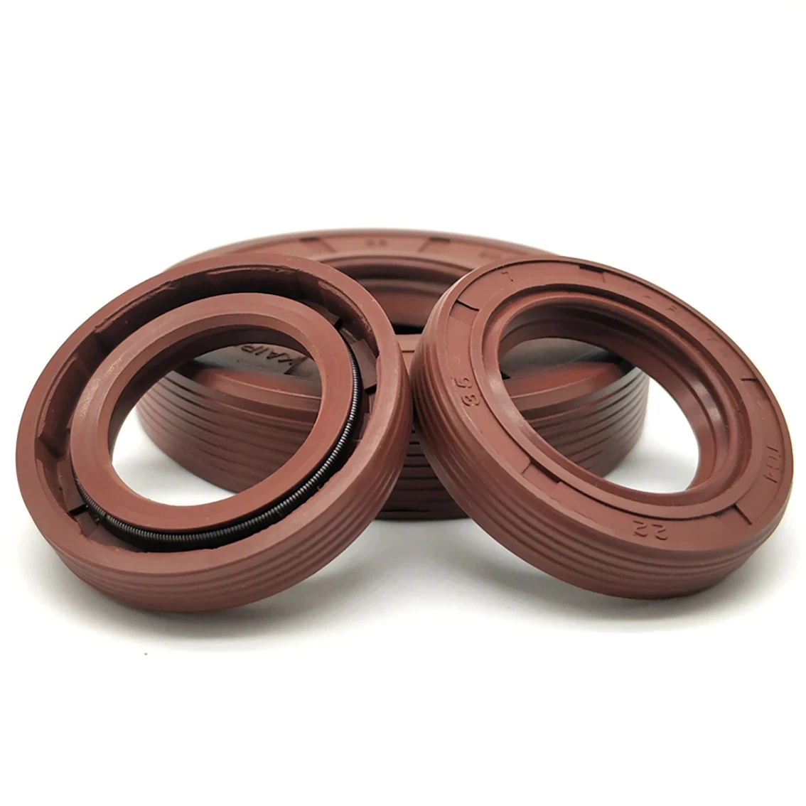 

1Pcs FKM Framework Oil Seal ID 15-19mm Thick 5-10mm TC/FB/TG4 Skeleton Oil Seal Rings Double Lip Seal Gasket For Rotation Shaft
