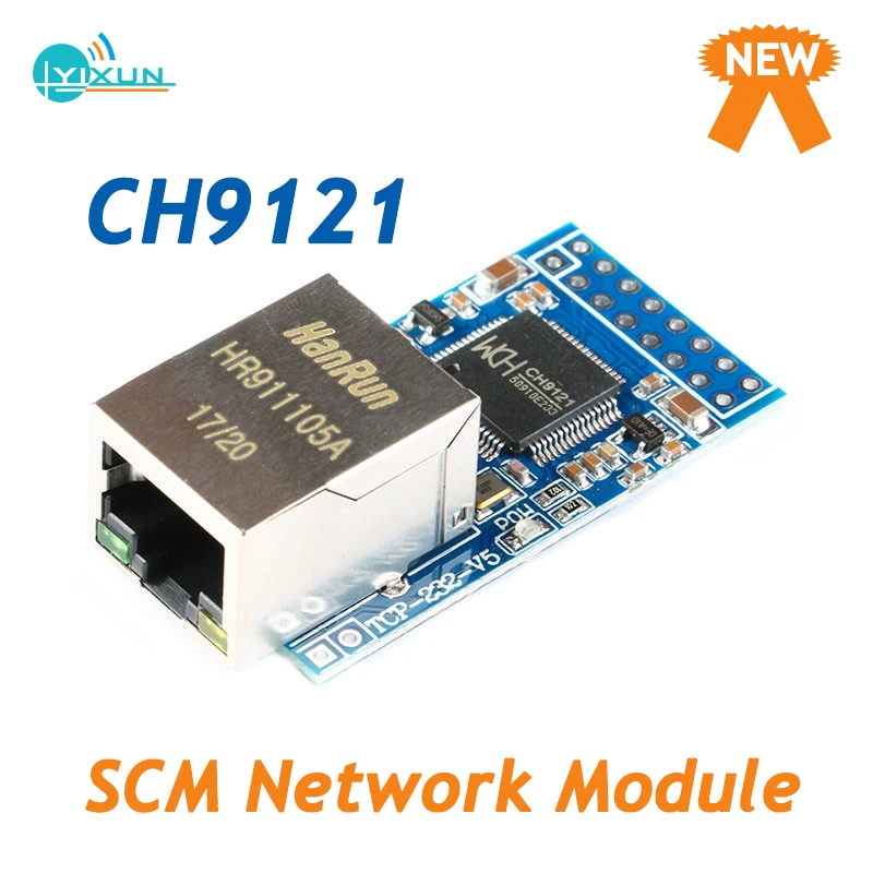 Сетевой модуль CH9121 SCM, сервер UART с последовательным портом в модуль Ethernet, модуль передачи TTL, промышленный микроконтроллер STM32