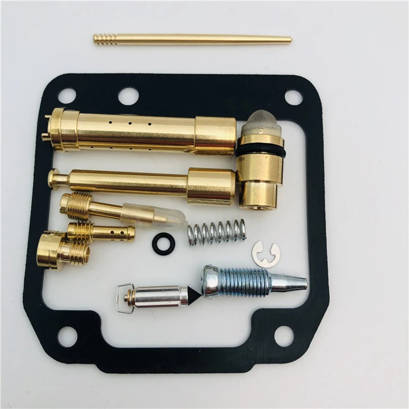 Ремкомплект карбюратора струйный игольчатый поплавковый клапан пилотный винт