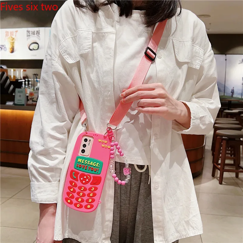 Корейский милый розовый 3D мультяшный Чехол для мобильного телефона iPhone 15 14 13 12 11