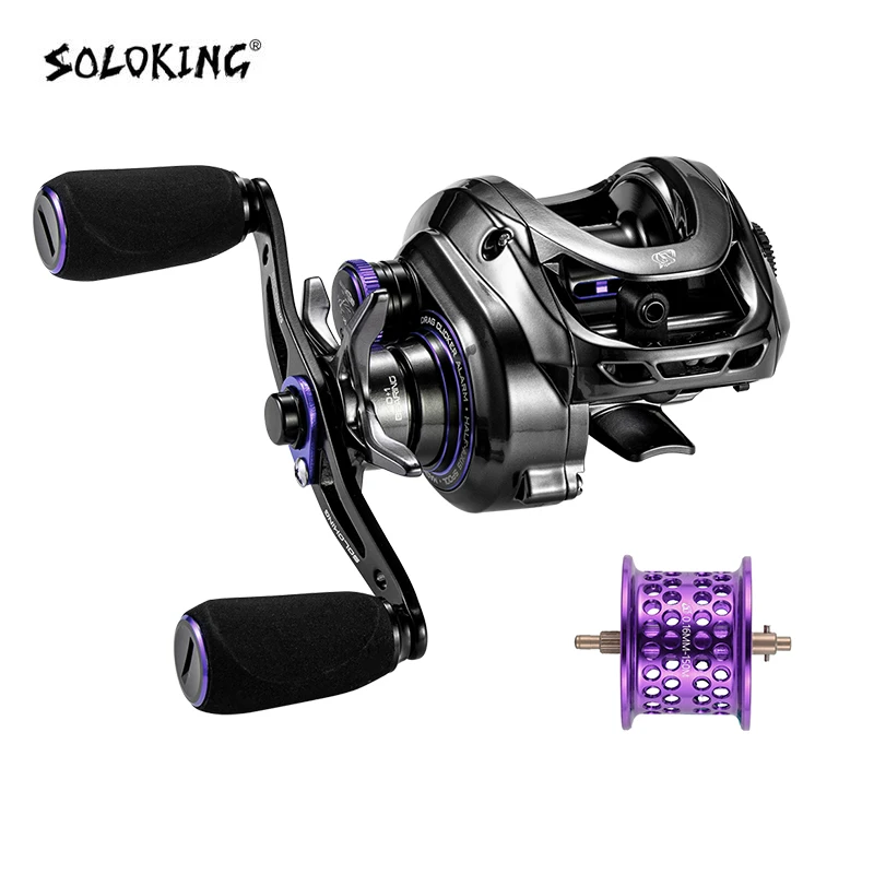 baitcasting reel with line out alarm clickert DOVIELLO BMC100 BFS Ultralight Baitcaster Reels Drag Clicker 8.1:1 High Speed 11LB Drag Power 11+1BB Reel Super Smooth Bait Finesse System Low Profile- Left Hand : Sports distance casting 300 Series Baitcasting Fishing Reel