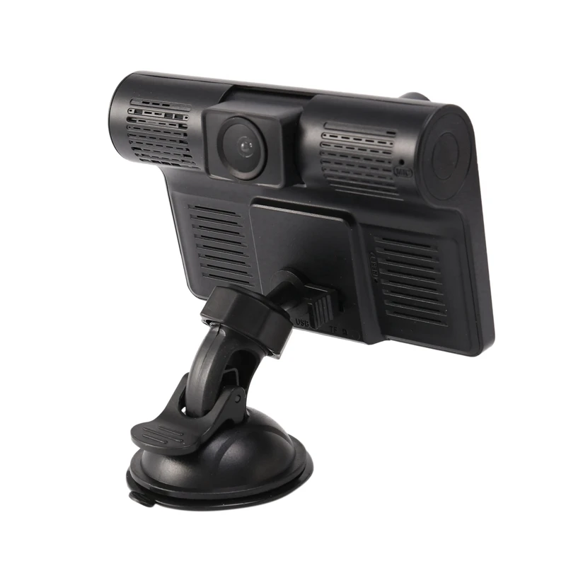 4x3 в 1 4-дюймовый автомобильный видеорегистратор 170 градусов 1080P HD с двойным
