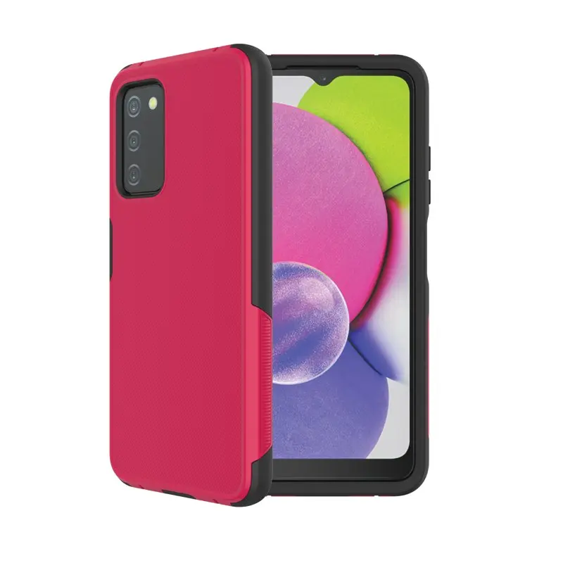 2023 new for Slim Rugged Phone Case  Galaxy A03s - Red