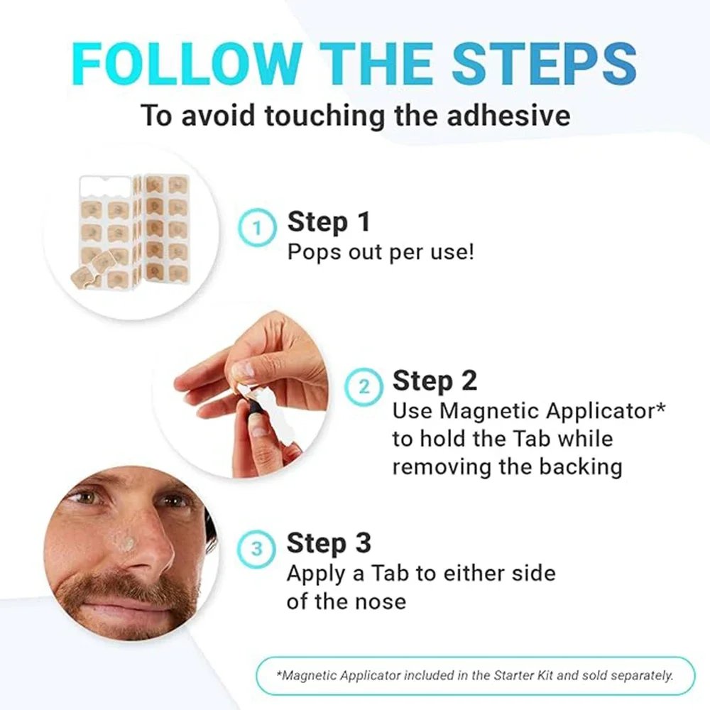 Расширитель носового дыхания полоски для носа спортивный комплект увеличения