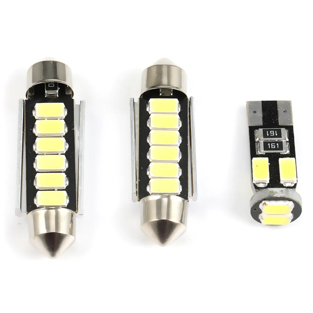Светодиодная внутренняя лампа Canbus Festoon 5630 6-SMD белого цвета для VW Golf 3 MK3 1991-1997