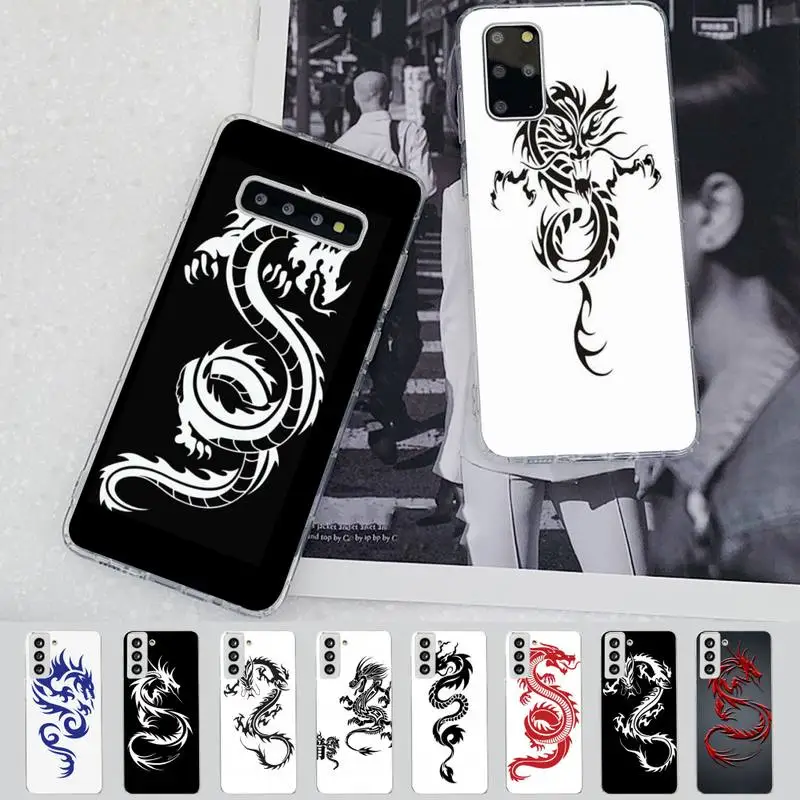 

Dragon Phone Case for Samsung S21 A10 for Redmi Note 7 9 for Huawei P30Pro Honor 8X 10i cover