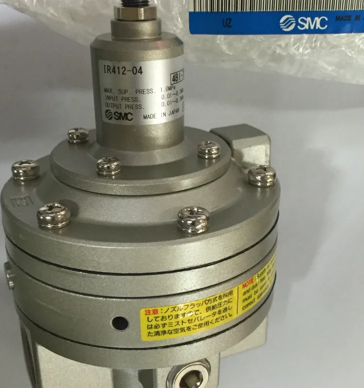 

SMC Precision Pressure Regulating Valve Pressure Reducing Valve Air Cylinder IR412-04 IR412-04-X32