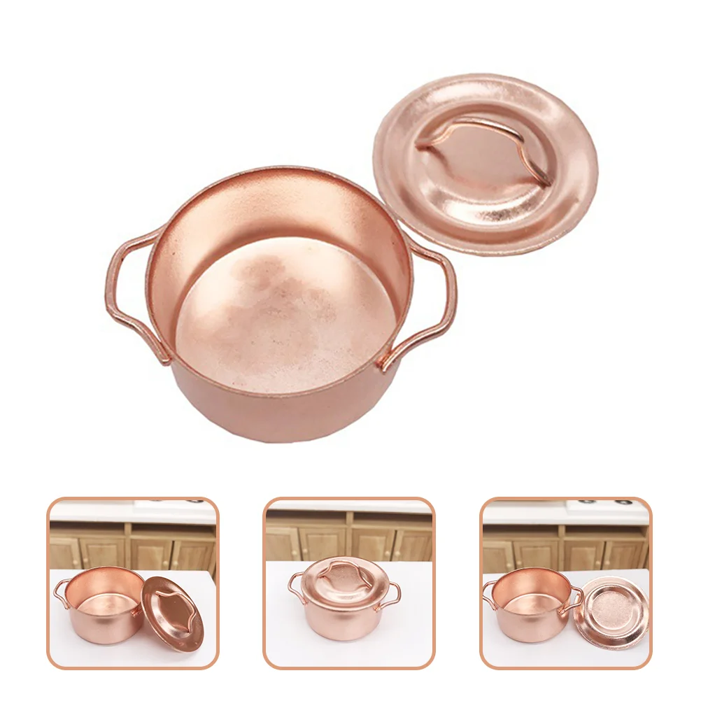 

Miniature House Kitchen Cooking Pot Mini Cookware Decoration Kids Party Favor