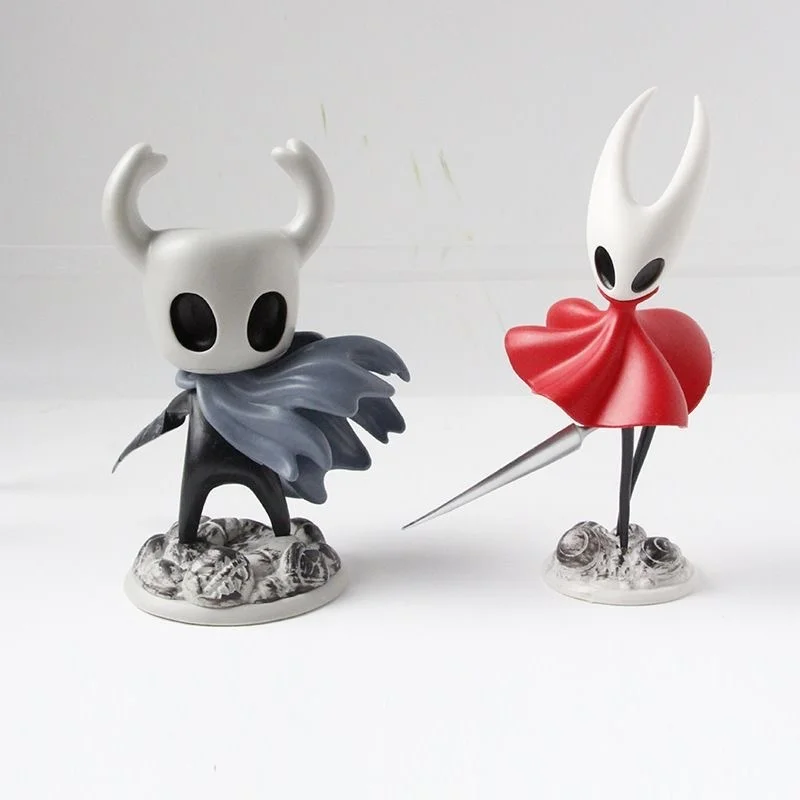 Фото Набор из 6 фигурок Hollow Knight 2: Аниме-персонажи Мейра и Шэдоу ‌   Корнифер-белка ‌   Коллекционные модели из ПВХ, украшения для рабочего стола, подарки №5