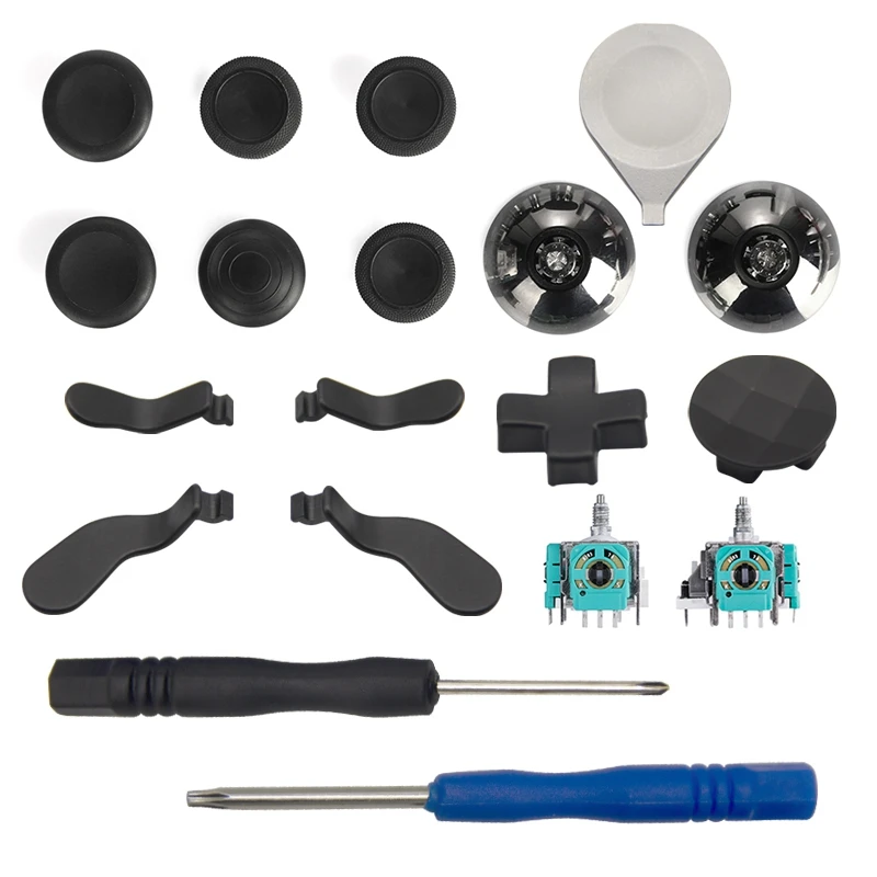 

Набор аналоговых стиков и кнопок, 19 шт., с регулировочным инструментом