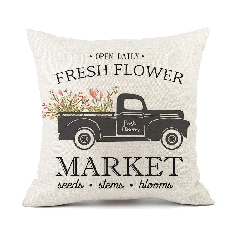 Рисунок 2 - Наволочка льняная с цветочным принтом