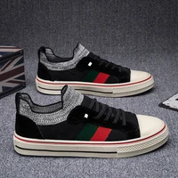 canvas mens shoes 2022 summer breathable thin section deodorant casual shoes a pedal lazy old beijing cloth shoes