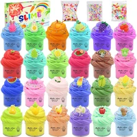 24 colors plasticine toys 30ml butter colorful mud kit super soft non sticky diy clay toys for girls boys gifts