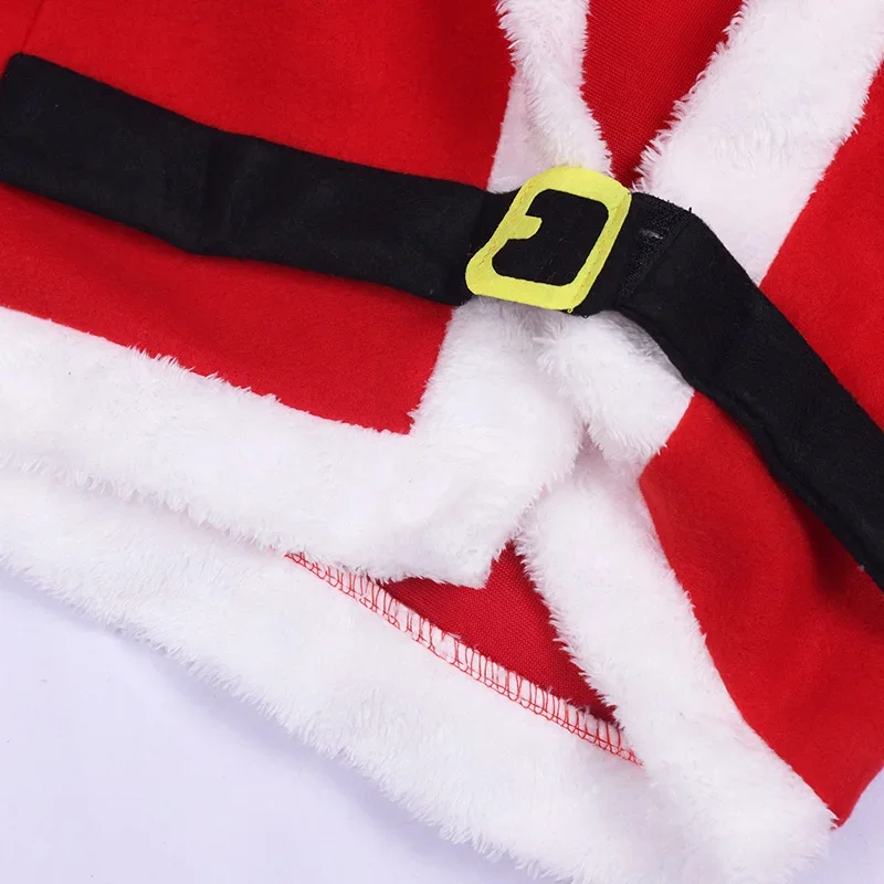 Комплект Санта-Клауса детский красный костюм для рождественской вечеринки