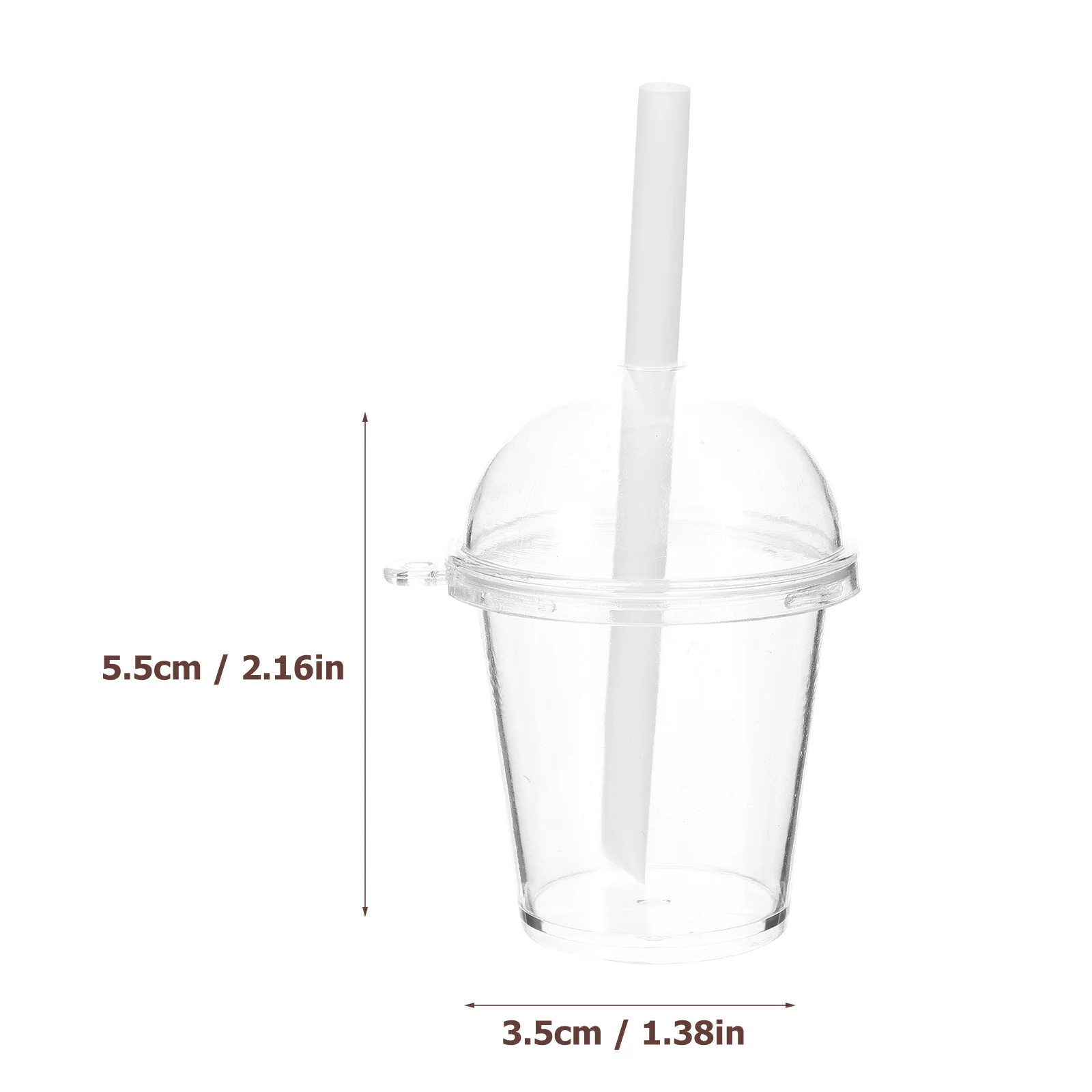 20 комплектов еды имитация деревянной чашки-цефа с отверстиями брелок для ключей