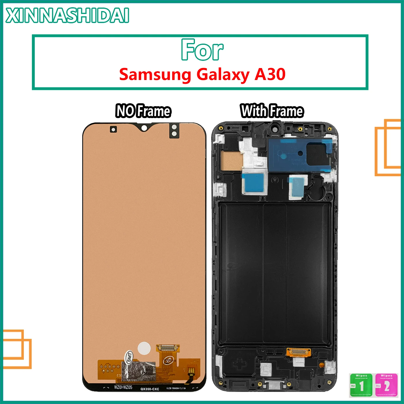 ЖК-дисплей для Samsung GALAXY A30 A305/DS A305FN A305G A305GN A305YN сенсорный экран дигитайзер в сборе |