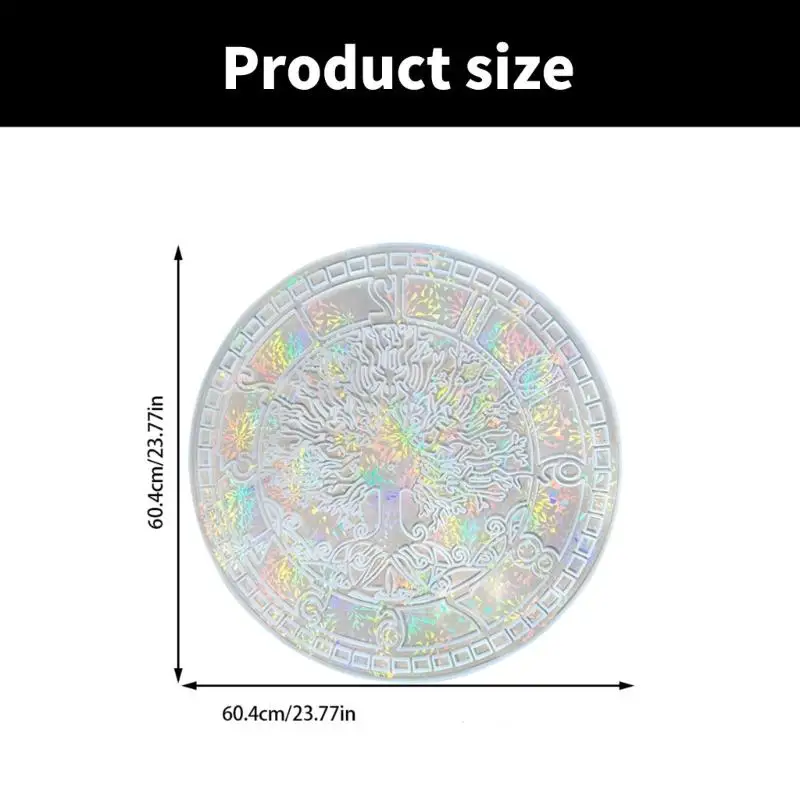 Круглые формы из смолы в виде дерева жизни для настенных часов изготовления