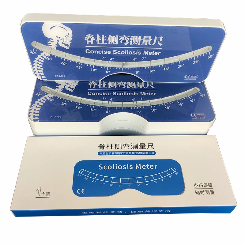 Портативная медицинская Оценка сколиоза измерительный и тестовый Измеритель