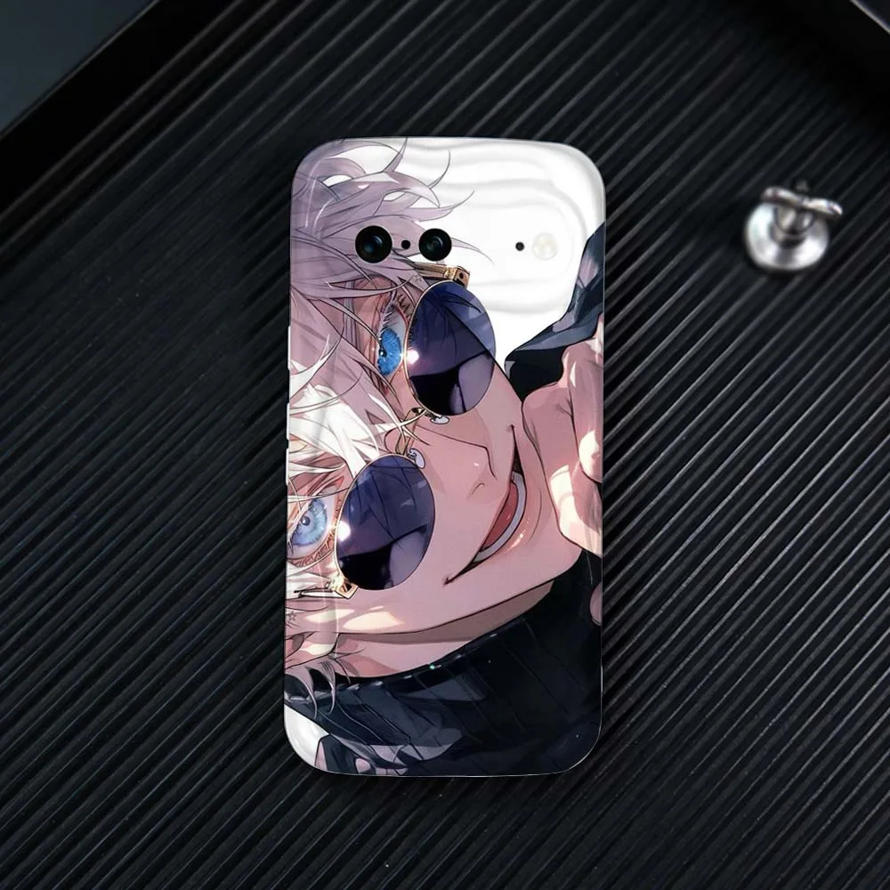 Фото Мягкий чехол Choso Cool Anime для Google Pixel 10 9 8 7 8A 7A Pro XL 2024 Wave Oil №4