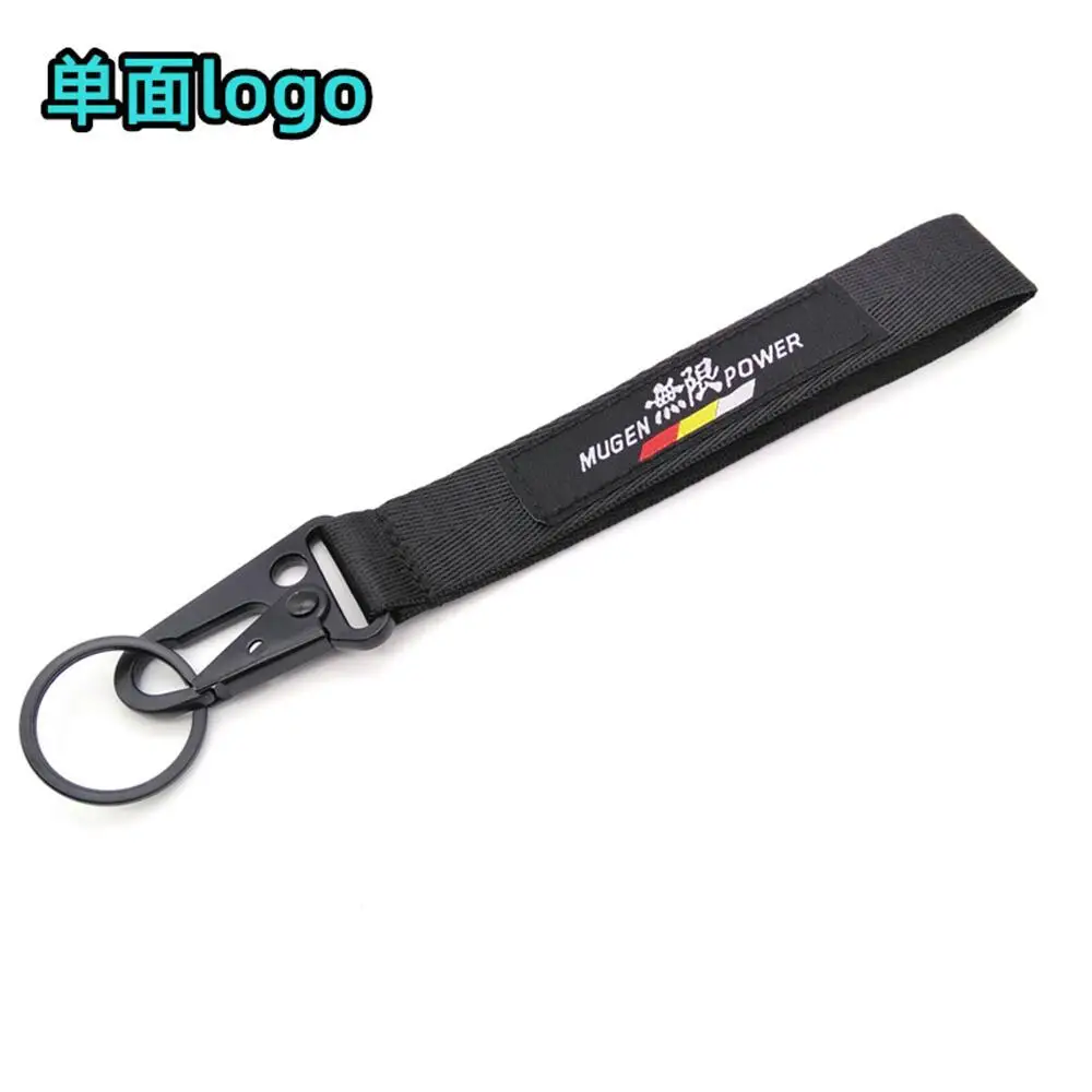 Для Honda Civic Fk8 Fk7 Fk2 TypeR Crv Fit Mugen Автомобильные бирки для ключей Ремешок Брелок Авто